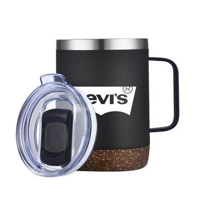 12 Oz. Seymore Mug w/Cork Bottom
